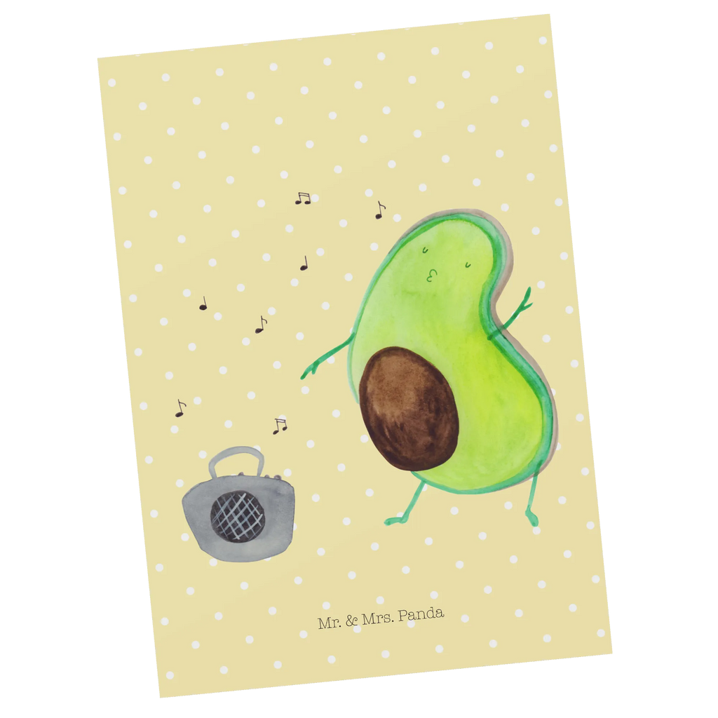 Postkarte Avocado tanzt Postkarte, Karte, Geschenkkarte, Grußkarte, Einladung, Ansichtskarte, Geburtstagskarte, Einladungskarte, Dankeskarte, Ansichtskarten, Einladung Geburtstag, Einladungskarten Geburtstag, Avocado, Veggie, Vegan, Gesund