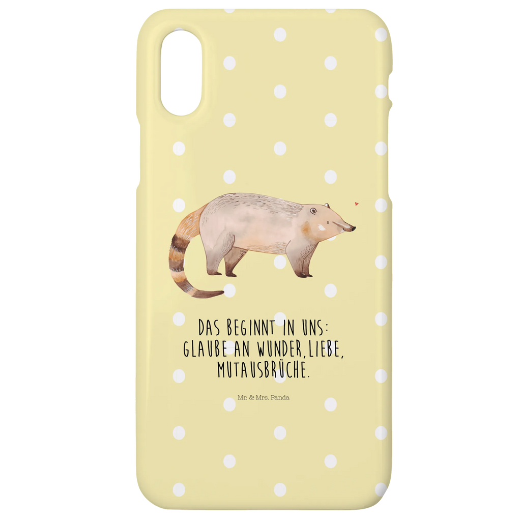 Handyhülle Nasenbaer Handyhülle, Handycover, Cover, Handy, Hülle, Iphone 10, Iphone X, Tiermotive, Gute Laune, lustige Sprüche, Tiere, Nasenbär, Nasenbären, Rüsselbär, Bär