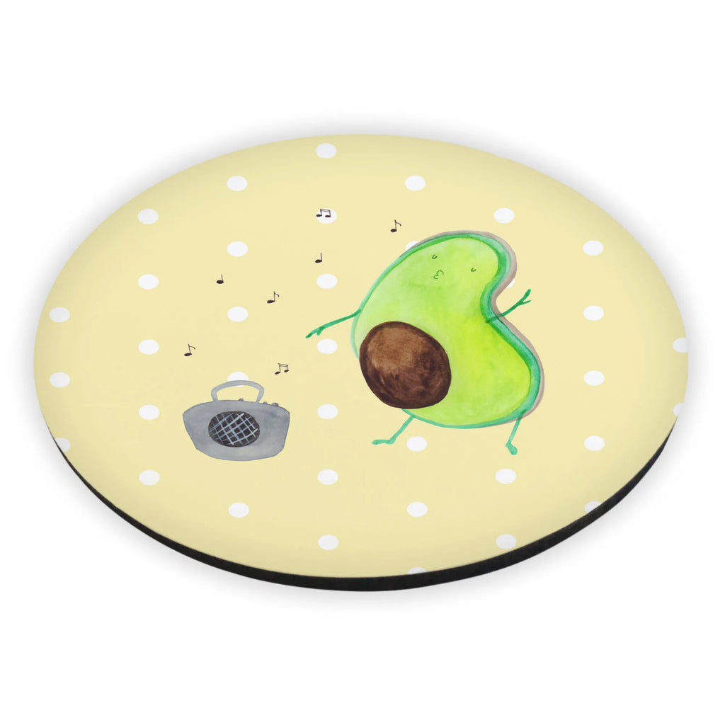 Rund Magnet Avocado tanzt Kühlschrankmagnet, Pinnwandmagnet, Souvenir Magnet, Motivmagnete, Dekomagnet, Whiteboard Magnet, Notiz Magnet, Kühlschrank Dekoration, Avocado, Veggie, Vegan, Gesund