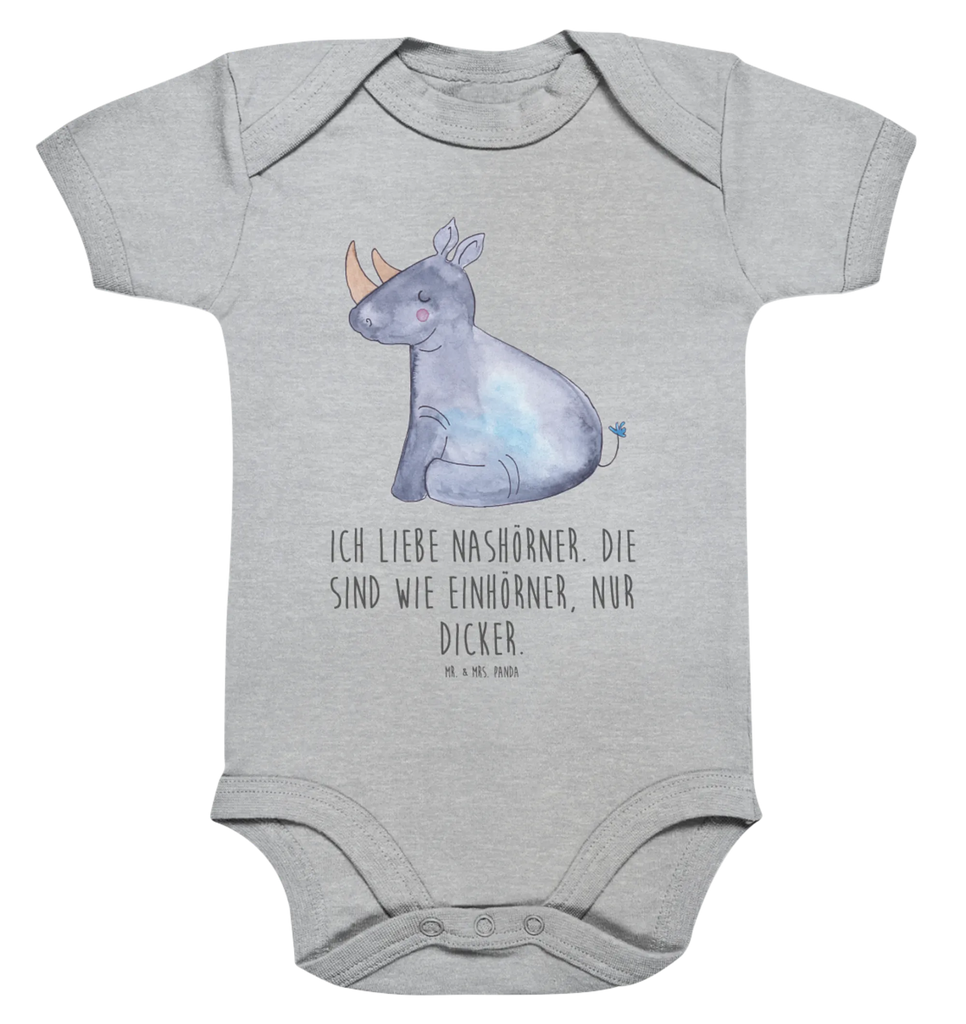 Organic Baby Body Einhorn Nashorn Babykleidung, Babystrampler, Strampler, Wickelbody, Baby Erstausstattung, Junge, Mädchen, Einhorn, Einhörner, Einhorn Deko, Pegasus, Unicorn, Regenbogen, witzig, lustig, Zoo, Glitzer, Einhornpower, Erwachsenwerden, Nashorn, Nashörner