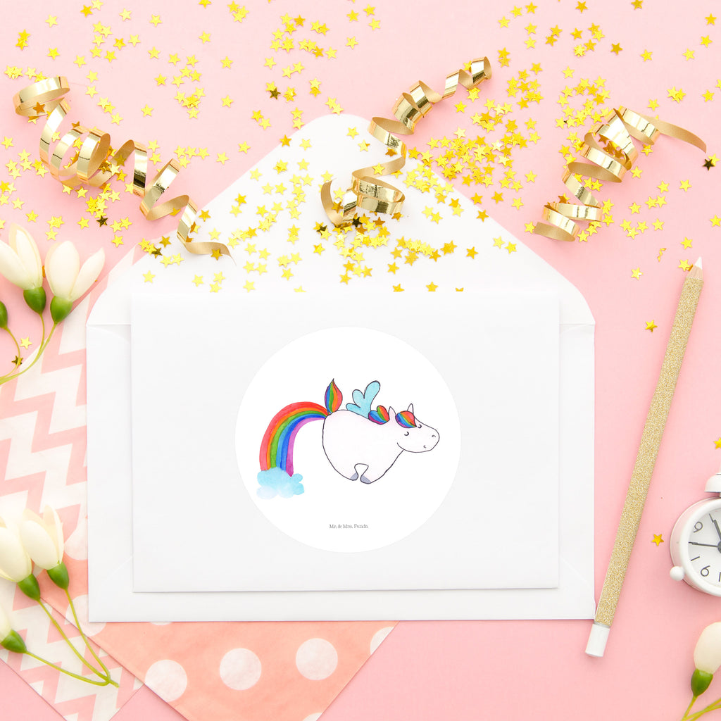 Rund Aufkleber Einhorn Fliegendes Pferd Sticker, Aufkleber, Etikett, Einhorn, Einhörner, Einhorn Deko, Pegasus, Unicorn, Regenbogen, Spielen, Realität, Glitzer, Erwachsenwerden