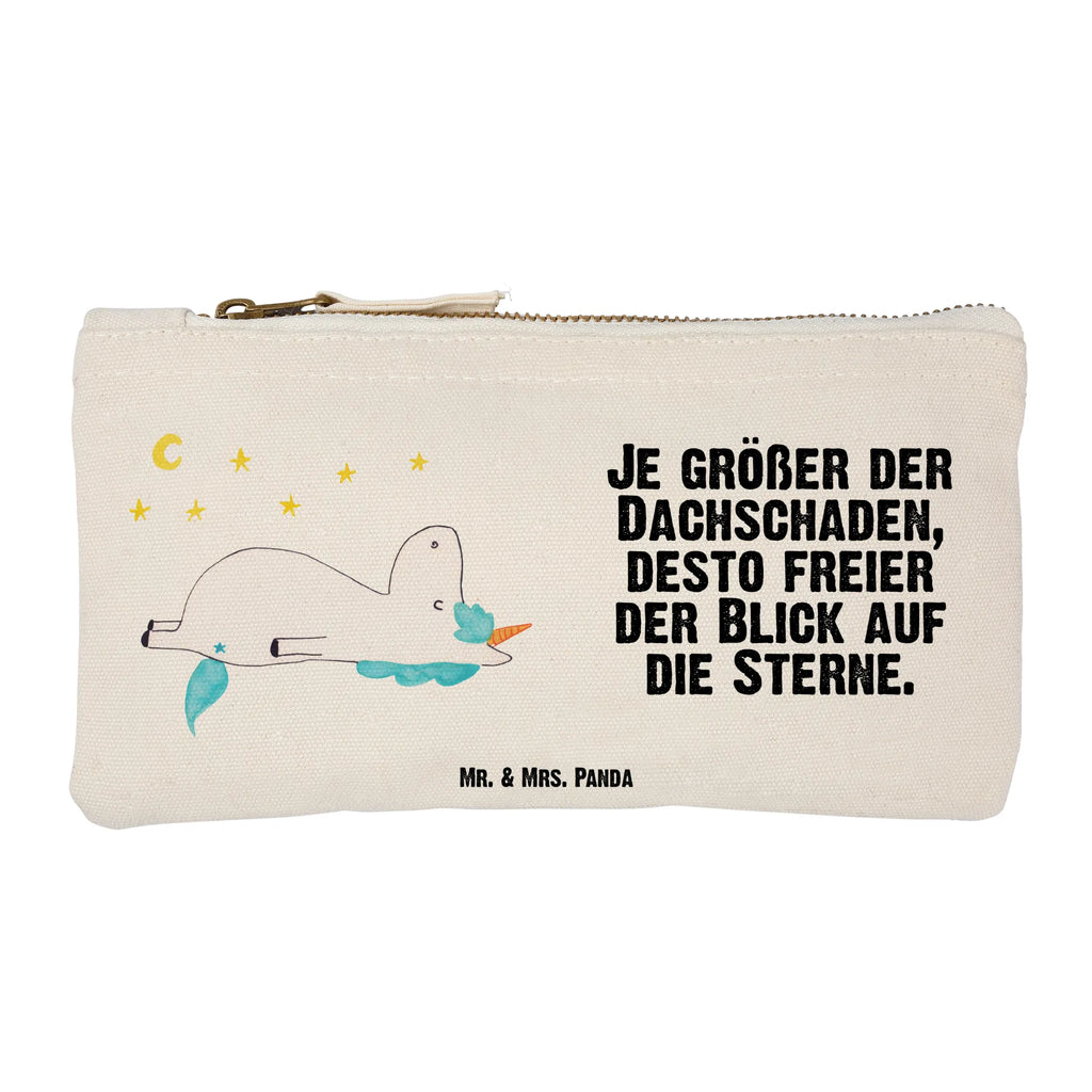 Schminktasche Einhorn Sternenhimmel Schminktasche, Kosmetiktasche, Kosmetikbeutel, Stiftemäppchen, Etui, Federmappe, Makeup, XXL, Schminketui, Kosmetiketui, Schlamperetui, Einhorn, Einhörner, Einhorn Deko, Pegasus, Unicorn, Sterne, Dachschaden, Verrückt, Sternenhimmel