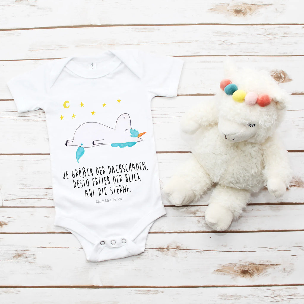 Organic Baby Body Einhorn Sternenhimmel Babykleidung, Babystrampler, Strampler, Wickelbody, Baby Erstausstattung, Junge, Mädchen, Einhorn, Einhörner, Einhorn Deko, Pegasus, Unicorn, Sterne, Dachschaden, Verrückt, Sternenhimmel