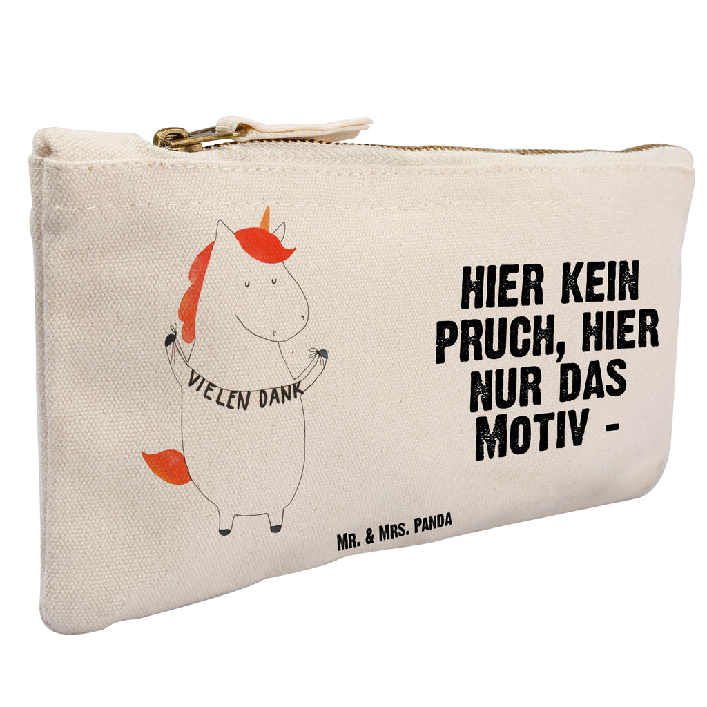 Schminktasche Einhorn Vielen Dank Schminktasche, Kosmetiktasche, Kosmetikbeutel, Stiftemäppchen, Etui, Federmappe, Makeup, XXL, Schminketui, Kosmetiketui, Schlamperetui, Einhorn, Einhörner, Einhorn Deko, Pegasus, Unicorn, Danke, vielen Dank, Dankeschön, Danksagung