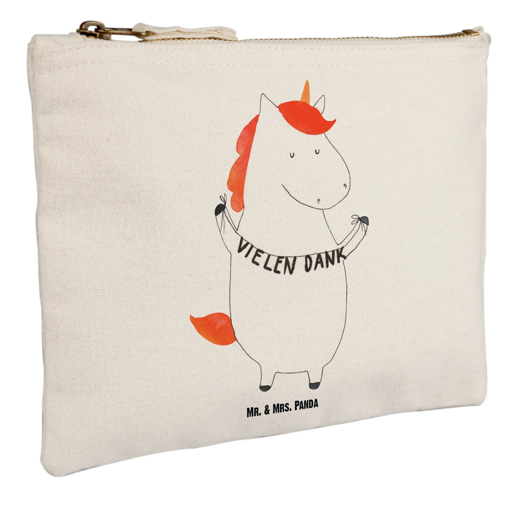 Schminktasche Einhorn Vielen Dank Schminktasche, Kosmetiktasche, Kosmetikbeutel, Stiftemäppchen, Etui, Federmappe, Makeup, XXL, Schminketui, Kosmetiketui, Schlamperetui, Einhorn, Einhörner, Einhorn Deko, Pegasus, Unicorn, Danke, vielen Dank, Dankeschön, Danksagung