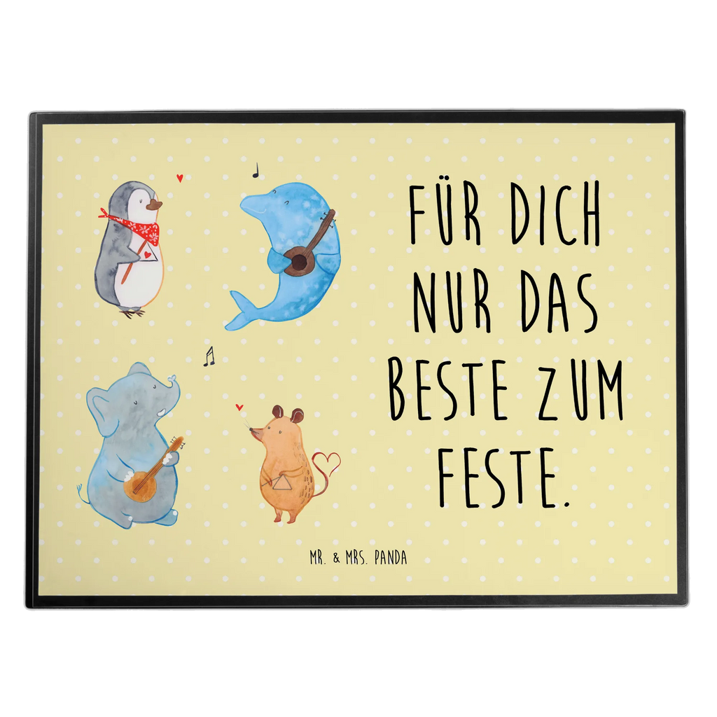 Desk pad Big tape Schreibunterlage, Schreibtischauflage, Bürobedarf, Büroartikel, Schreibwaren, Schreibtisch Unterlagen, Schreibtischunterlage Groß, Tiermotive, Gute Laune, lustige Sprüche, Tiere, Hund, Pinguin, Maus, Elefant, Delfin, Gitarre, Band, Triangel, Musikanten, Musik