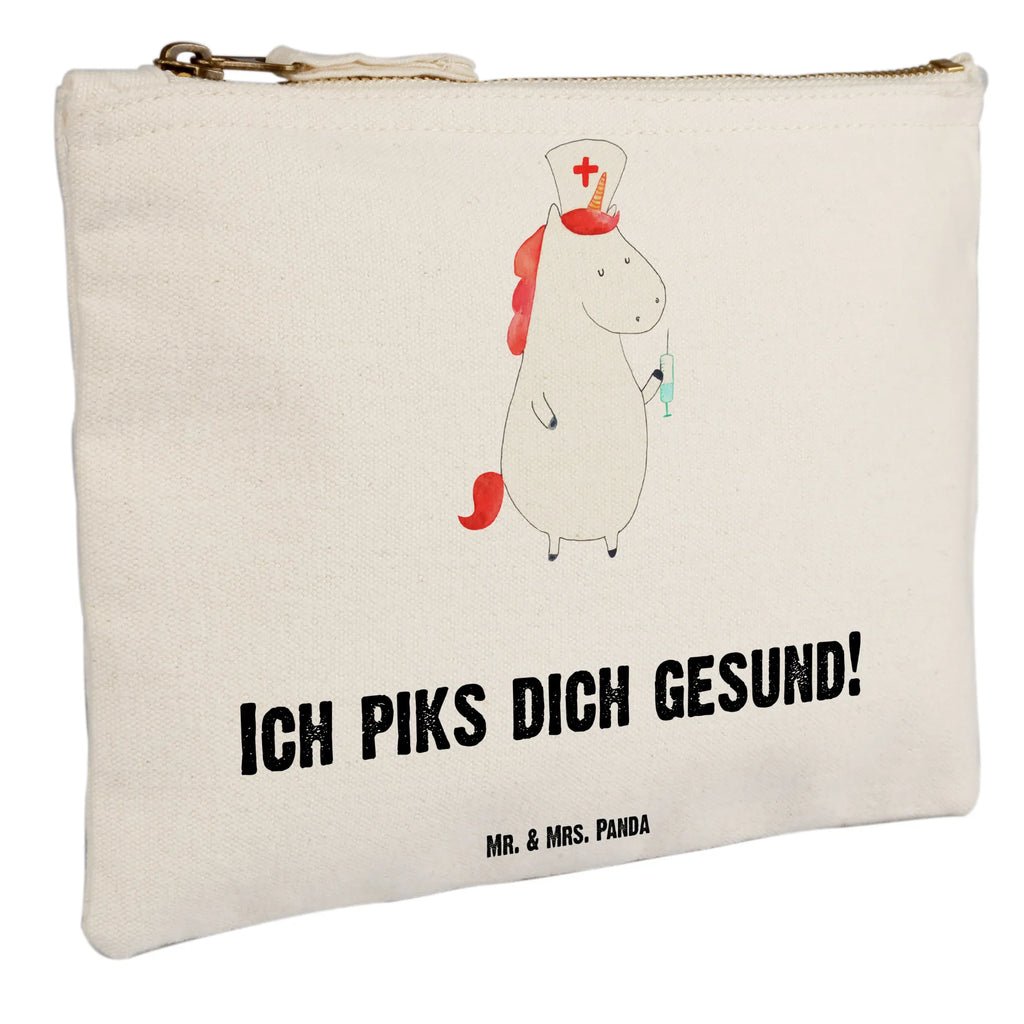 Schminktasche Einhorn Krankenschwester Schminktasche, Kosmetiktasche, Kosmetikbeutel, Stiftemäppchen, Etui, Federmappe, Makeup, XXL, Schminketui, Kosmetiketui, Schlamperetui, Einhorn, Einhörner, Einhorn Deko, Pegasus, Unicorn, Krankenschwester Geschenk, Krankenpfleger Geschenk, Krankenpflegerin, Krankenschwester Dankeschön, Krankenhaus, Ärztin Geschenk