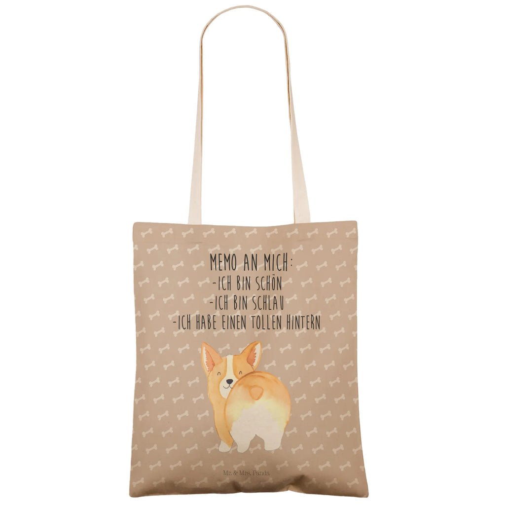 Einkaufstasche Corgi Po Tragetasche, Tasche, Beutel, Stofftasche, Baumwolltasche, Umhängetasche, Shopper, Einkaufstasche, Beuteltasche, Hund, Hundemotiv, Haustier, Hunderasse, Tierliebhaber, Hundebesitzer, Sprüche, Corgie, Hundeliebe, Motivation, Selbstliebe, Spruch