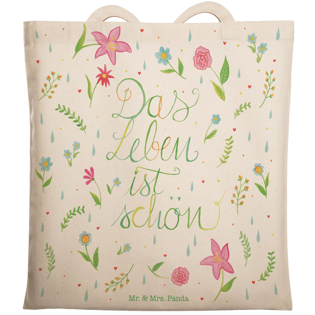 Einkaufstasche Blumen Das Leben ist schön Tragetasche, Tasche, Beutel, Stofftasche, Baumwolltasche, Umhängetasche, Shopper, Einkaufstasche, Beuteltasche, Blumen Deko, Frühlings Deko, Sommer Deko, Dekoration, positive Botschaft, Naturliebhaber, Outdoor, Natur, Abenteuer, Blumen, Blümchen, Das Leben ist schön, Spruch über das Leben, Motivation Spruch, fröhlich sein, glücklich sein