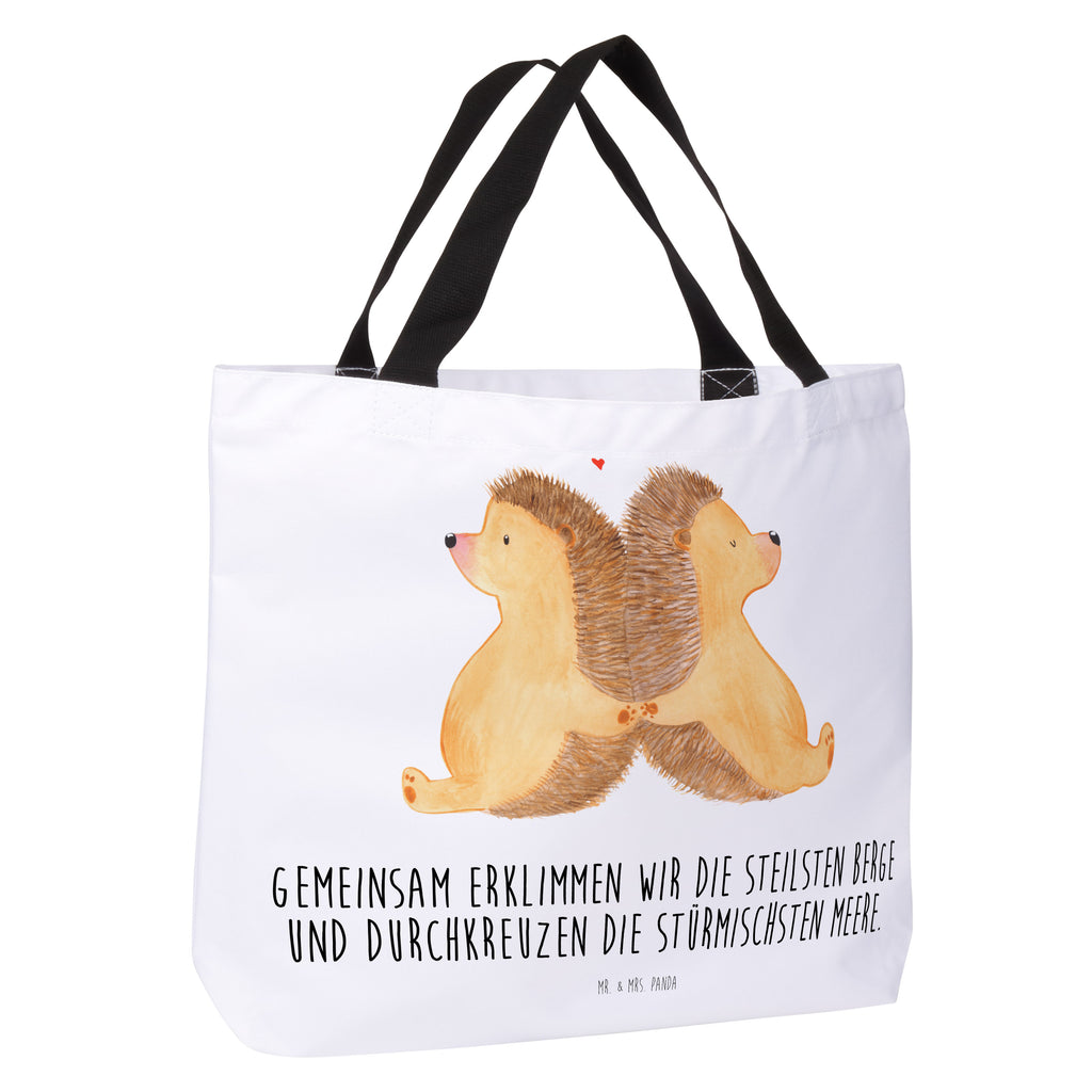 Shopper Igel händchenhaltend Beutel, Einkaufstasche, Tasche, Strandtasche, Einkaufsbeutel, Shopper, Schultasche, Freizeittasche, Tragebeutel, Schulbeutel, Alltagstasche, Liebe, Partner, Freund, Freundin, Ehemann, Ehefrau, Heiraten, Verlobung, Heiratsantrag, Liebesgeschenk, Jahrestag, Hocheitstag, Igel, Igelliebe, Hand in Hand, Liebesbeweis, große Liebe, Liebesbotschaft, Hochzeit, Lieblingsmensch, Gemeinsamkeit, Love, Geschenk für zwei