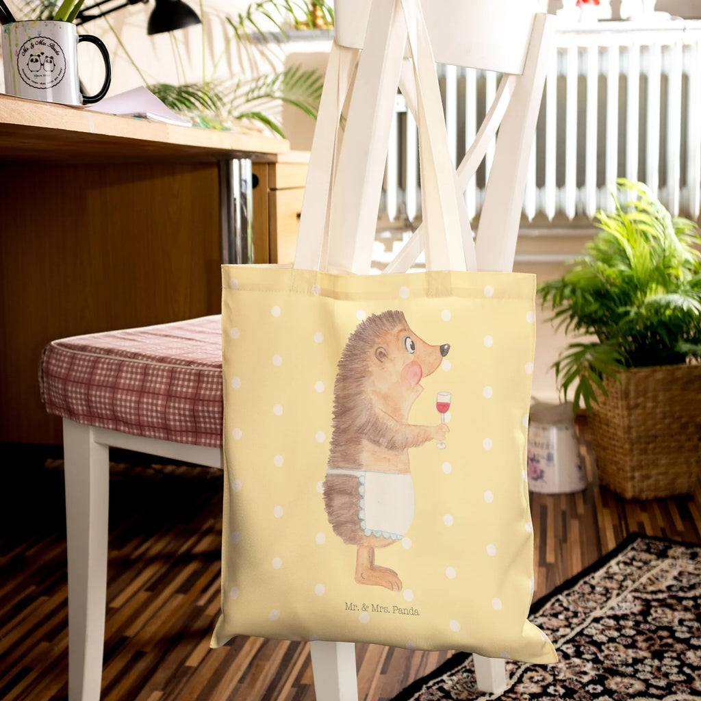 Einkaufstasche Igel Wein Tragetasche, Tasche, Beutel, Stofftasche, Baumwolltasche, Umhängetasche, Shopper, Einkaufstasche, Beuteltasche, Tiermotive, Gute Laune, lustige Sprüche, Tiere, Wein Spruch, Igel, Geschenk Weintrinker, Geschenk Weinliebhaber, Wein Deko, Weinglas, Rotwein, Weißwein, Wein trinken