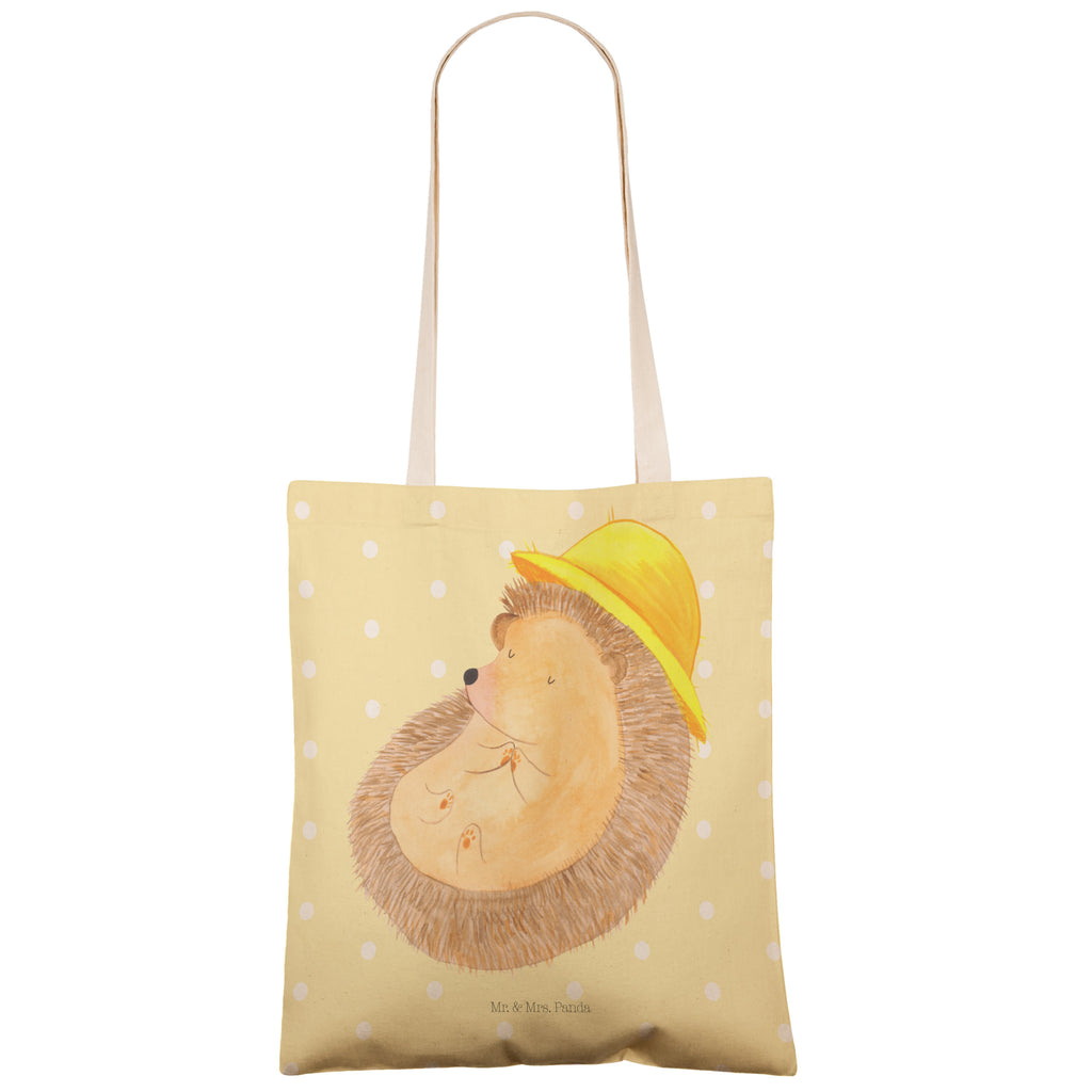 Einkaufstasche Igel Beten Tragetasche, Tasche, Beutel, Stofftasche, Baumwolltasche, Umhängetasche, Shopper, Einkaufstasche, Beuteltasche, Tiermotive, Gute Laune, lustige Sprüche, Tiere, Igel, Igel mit Hut, Sonnenhut, Gott, Amen, beten, Leben, Dankbarkeit, Dankbar sein, dankbar, genießen