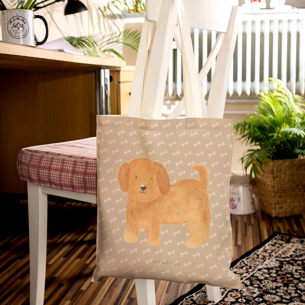 Einkaufstasche Hund Flauschig Tragetasche, Tasche, Beutel, Stofftasche, Baumwolltasche, Umhängetasche, Shopper, Einkaufstasche, Beuteltasche, Hund, Hundemotiv, Haustier, Hunderasse, Tierliebhaber, Hundebesitzer, Sprüche, Hunde, Frauchen, Hundemama, Hundeliebe