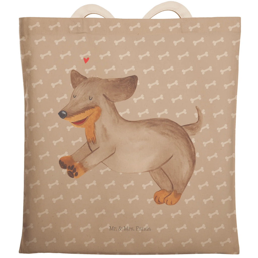 Einkaufstasche Hund Dackel Tragetasche, Tasche, Beutel, Stofftasche, Baumwolltasche, Umhängetasche, Shopper, Einkaufstasche, Beuteltasche, Hund, Hundemotiv, Haustier, Hunderasse, Tierliebhaber, Hundebesitzer, Sprüche, Hunde, Dackel, Dachshund, happy dog