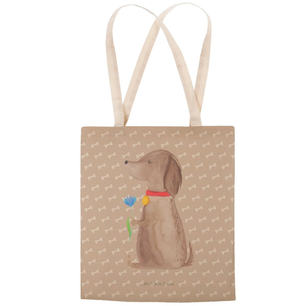 Einkaufstasche Hund Blume Tragetasche, Tasche, Beutel, Stofftasche, Baumwolltasche, Umhängetasche, Shopper, Einkaufstasche, Beuteltasche, Hund, Hundemotiv, Haustier, Hunderasse, Tierliebhaber, Hundebesitzer, Sprüche, Hunde, Frauchen, Hundeliebe