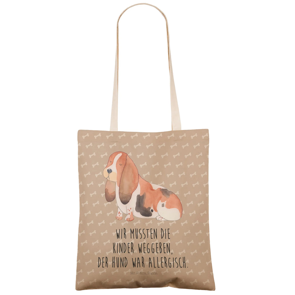 Einkaufstasche Hund Basset Hound Tragetasche, Tasche, Beutel, Stofftasche, Baumwolltasche, Umhängetasche, Shopper, Einkaufstasche, Beuteltasche, Hund, Hundemotiv, Haustier, Hunderasse, Tierliebhaber, Hundebesitzer, Sprüche, Basset Hound, Basset, Hundeliebe, kinderlos