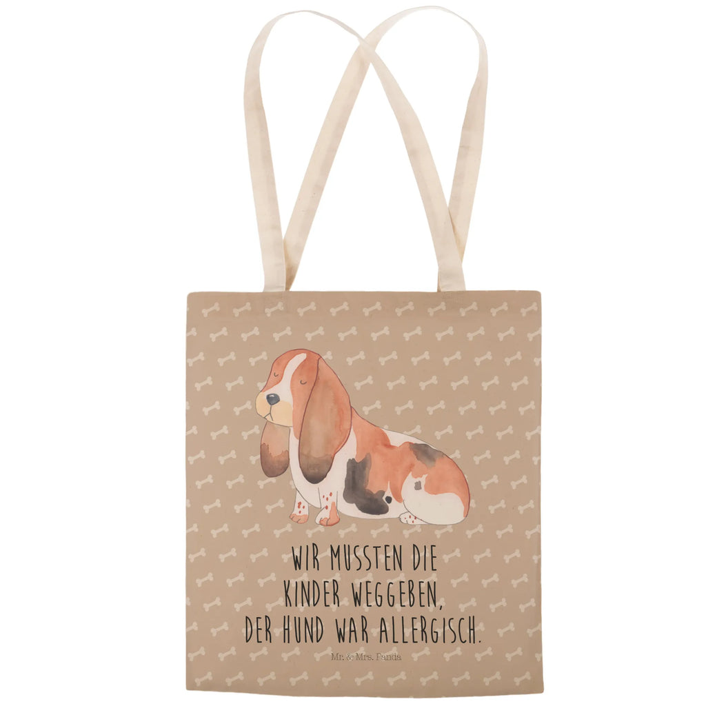 Einkaufstasche Hund Basset Hound Tragetasche, Tasche, Beutel, Stofftasche, Baumwolltasche, Umhängetasche, Shopper, Einkaufstasche, Beuteltasche, Hund, Hundemotiv, Haustier, Hunderasse, Tierliebhaber, Hundebesitzer, Sprüche, Basset Hound, Basset, Hundeliebe, kinderlos