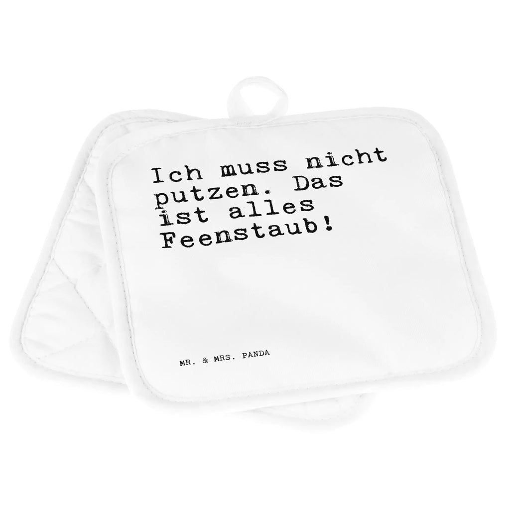 2er Set Topflappen  Sprüche und Zitate Ich muss nicht putzen. Das ist alles Feenstaub! Topflappen, Topfuntersetzer, Ofenhandschuh, Topflappen Set, Topflappen lustig, Topflappen mit Spruch, Ofenhandschuhe, Topfhandschuhe, Topfhandschuh, Topflappenset, Topflappen 2er Set, Schöne Topflappen, Spruch, Sprüche, lustige Sprüche, Weisheiten, Zitate, Spruch Geschenke, Spruch Sprüche Weisheiten Zitate Lustig Weisheit Worte