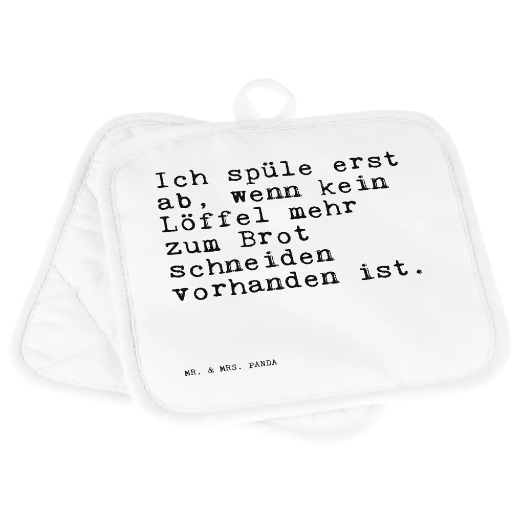 2er Set Topflappen  Sprüche und Zitate Ich spüle erst ab, wenn kein Löffel mehr zum Brot schneiden vorhanden ist. Topflappen, Topfuntersetzer, Ofenhandschuh, Topflappen Set, Topflappen lustig, Topflappen mit Spruch, Ofenhandschuhe, Topfhandschuhe, Topfhandschuh, Topflappenset, Topflappen 2er Set, Schöne Topflappen, Spruch, Sprüche, lustige Sprüche, Weisheiten, Zitate, Spruch Geschenke, Spruch Sprüche Weisheiten Zitate Lustig Weisheit Worte