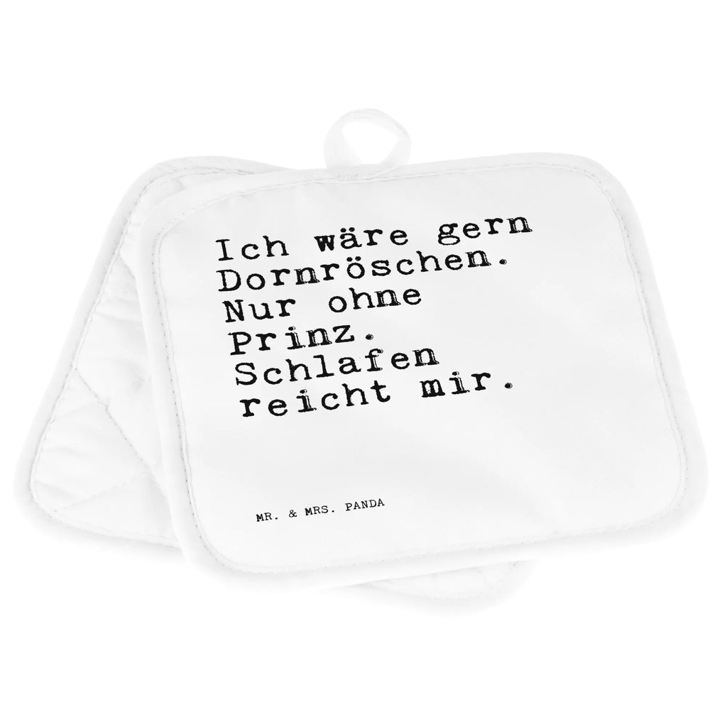 2er Set Topflappen  Sprüche und Zitate Ich wäre gern Dornröschen. Nur ohne Prinz. Schlafen reicht mir. Topflappen, Topfuntersetzer, Ofenhandschuh, Topflappen Set, Topflappen lustig, Topflappen mit Spruch, Ofenhandschuhe, Topfhandschuhe, Topfhandschuh, Topflappenset, Topflappen 2er Set, Schöne Topflappen, Spruch, Sprüche, lustige Sprüche, Weisheiten, Zitate, Spruch Geschenke, Spruch Sprüche Weisheiten Zitate Lustig Weisheit Worte