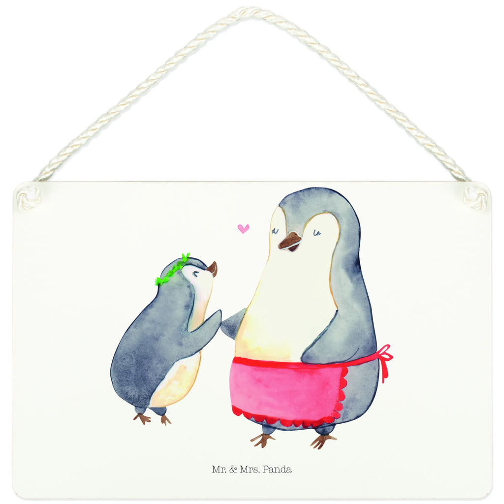 Deko Schild Pinguin mit Kind Dekoschild, Deko Schild, Schild, Tür Schild, Türschild, Holzschild, Wandschild, Wanddeko, Familie, Vatertag, Muttertag, Bruder, Schwester, Mama, Papa, Oma, Opa, Geschenk, Mami, Mutti, Mutter, Geburststag