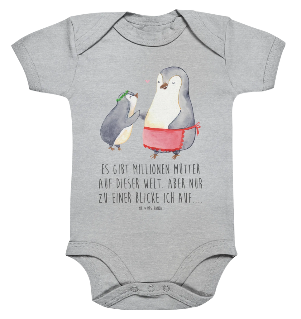 Organic Baby Body Pinguin mit Kind Babykleidung, Babystrampler, Strampler, Wickelbody, Baby Erstausstattung, Junge, Mädchen, Familie, Vatertag, Muttertag, Bruder, Schwester, Mama, Papa, Oma, Opa, Geschenk, Mami, Mutti, Mutter, Geburststag