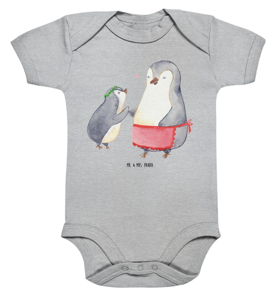 Organic Baby Body Pinguin mit Kind Babykleidung, Babystrampler, Strampler, Wickelbody, Baby Erstausstattung, Junge, Mädchen, Familie, Vatertag, Muttertag, Bruder, Schwester, Mama, Papa, Oma, Opa, Geschenk, Mami, Mutti, Mutter, Geburststag