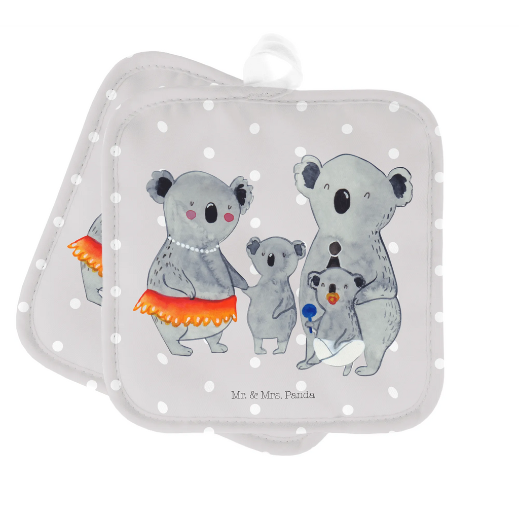 2er Set Topflappen  Koala Familie Topflappen, Topfuntersetzer, Ofenhandschuh, Topflappen Set, Topflappen lustig, Topflappen mit Spruch, Ofenhandschuhe, Topfhandschuhe, Topfhandschuh, Topflappenset, Topflappen 2er Set, Schöne Topflappen, Familie, Vatertag, Muttertag, Bruder, Schwester, Mama, Papa, Oma, Opa, Koala, Koalas, Family, Kinder, Geschwister, Familienleben