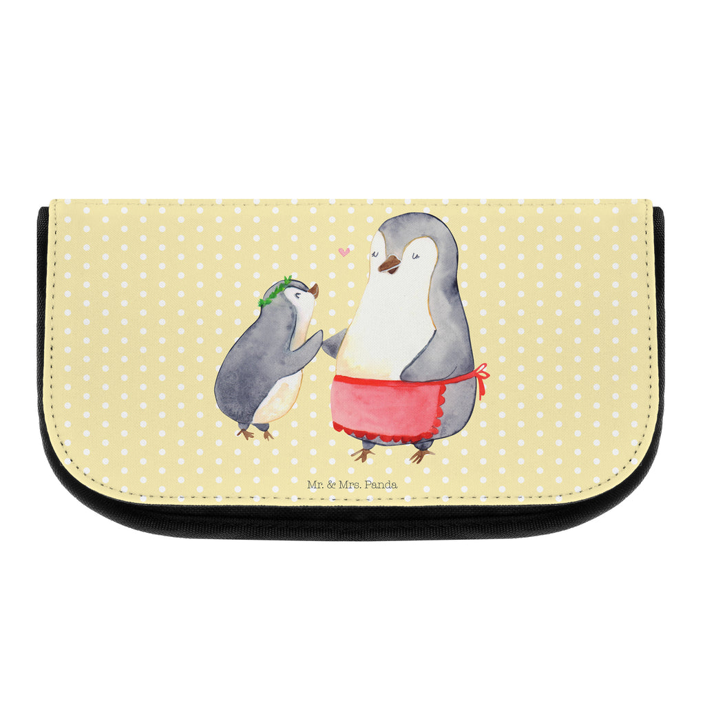 Kosmetiktasche Pinguin mit Kind Kosmetikbeutel, Kulturtasche, Kulturbeutel, Schminktasche, Make-Up Tasche, Kosmetiktasche, Beauty Bag, Kosmetiktasche Damen, Make Up Tasche, Kosmetik Tasche, Kosmetiktasche Klein, Kleine Kosmetiktasche, Schminktasche Klein, Kosmetiktasche Mit Fächern, Schminktäschen, Schminke Tasche, Kosmetiktaschen Damen, Beauty Case, Schmink Täschchen, Familie, Vatertag, Muttertag, Bruder, Schwester, Mama, Papa, Oma, Opa, Geschenk, Mami, Mutti, Mutter, Geburststag