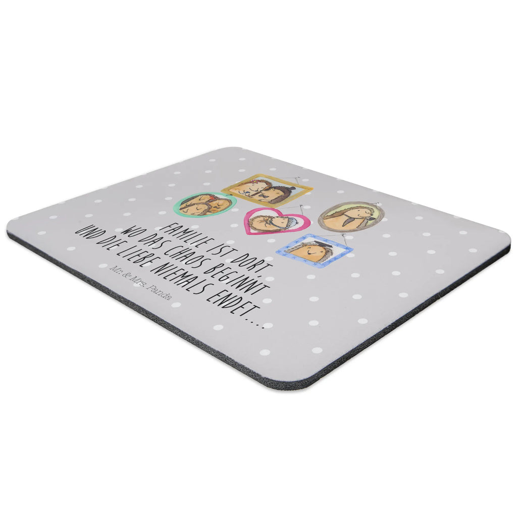 Mauspad Igel Familie Mousepad, Computer zubehör, Büroausstattung, PC Zubehör, Arbeitszimmer, Mauspad, Einzigartiges Mauspad, Designer Mauspad, Mausunterlage, Mauspad Büro, Familie, Vatertag, Muttertag, Bruder, Schwester, Mama, Papa, Oma, Opa, Liebe, Igel, Bilder, Zusammenhalt, Glück