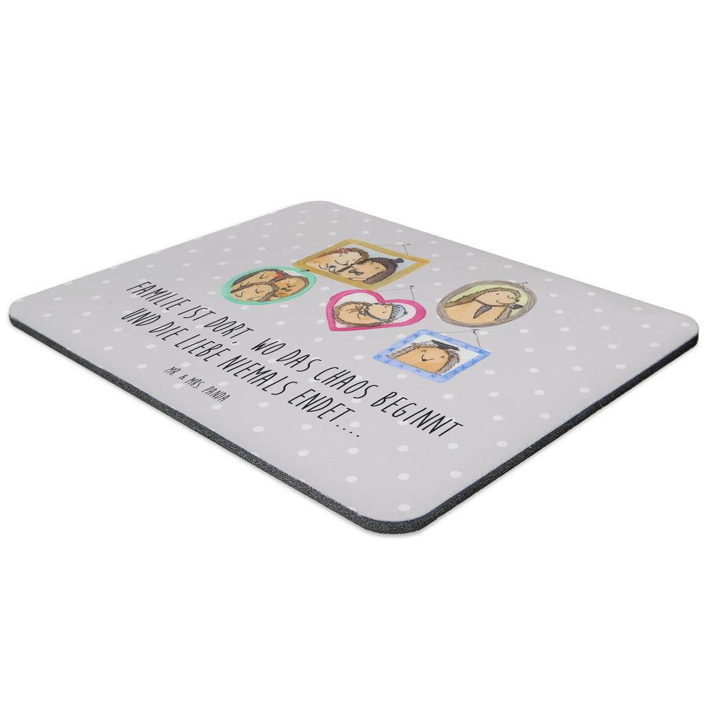 Mauspad Igel Familie Mousepad, Computer zubehör, Büroausstattung, PC Zubehör, Arbeitszimmer, Mauspad, Einzigartiges Mauspad, Designer Mauspad, Mausunterlage, Mauspad Büro, Familie, Vatertag, Muttertag, Bruder, Schwester, Mama, Papa, Oma, Opa, Liebe, Igel, Bilder, Zusammenhalt, Glück