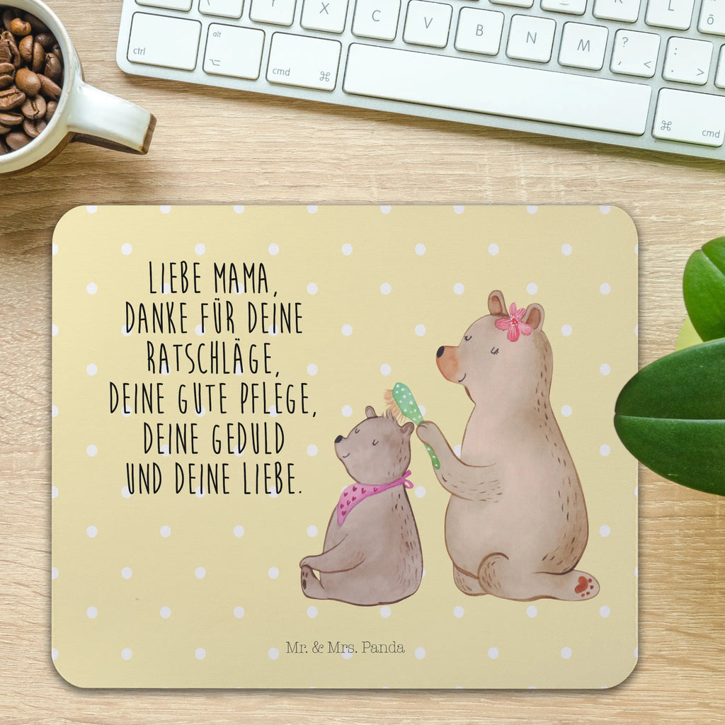 Mauspad Bär mit Kind Mousepad, Computer zubehör, Büroausstattung, PC Zubehör, Arbeitszimmer, Mauspad, Einzigartiges Mauspad, Designer Mauspad, Mausunterlage, Mauspad Büro, Familie, Vatertag, Muttertag, Bruder, Schwester, Mama, Papa, Oma, Opa, Geschenk, Mutti, Mutter