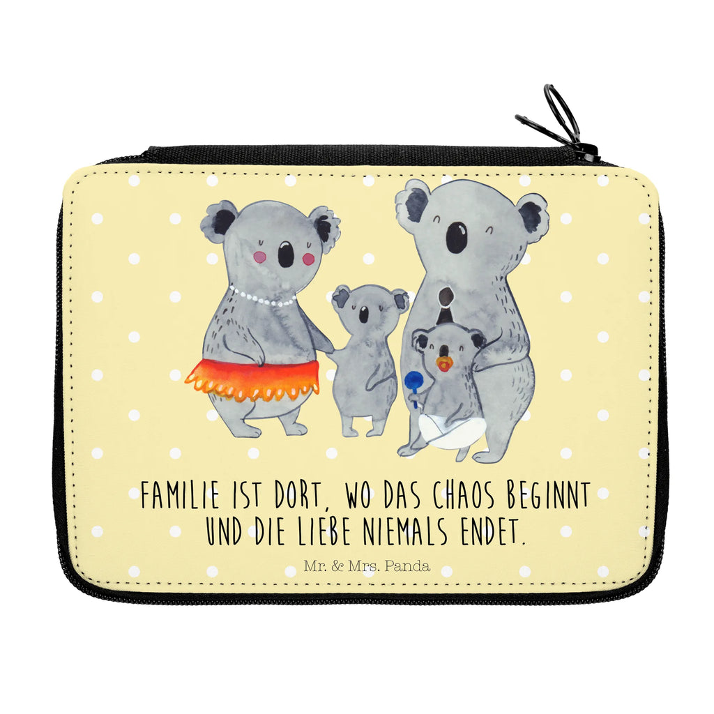 Federmappe Koala Familie Federmappe, Stiftetasche, Stifte Etui, Schule, Einschulung, Geschenk, Kind, Schüler, Schülerin, Stifterolle, Federmäppchen, Motiv, Grundschule, Federmäppchen bedruckt, Büro Stifte Etui, Bestückte Federmappe, Kinder Federmappe, Federmappe Einschulung, Familie, Vatertag, Muttertag, Bruder, Schwester, Mama, Papa, Oma, Opa, Koala, Koalas, Family, Kinder, Geschwister, Familienleben