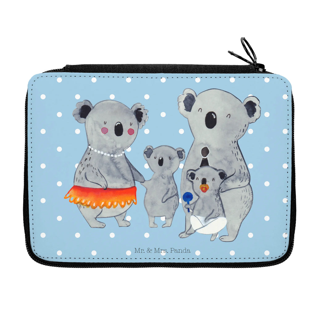 Federmappe Koala Familie Federmappe, Stiftetasche, Stifte Etui, Schule, Einschulung, Geschenk, Kind, Schüler, Schülerin, Stifterolle, Federmäppchen, Motiv, Grundschule, Federmäppchen bedruckt, Büro Stifte Etui, Bestückte Federmappe, Kinder Federmappe, Federmappe Einschulung, Familie, Vatertag, Muttertag, Bruder, Schwester, Mama, Papa, Oma, Opa, Koala, Koalas, Family, Kinder, Geschwister, Familienleben