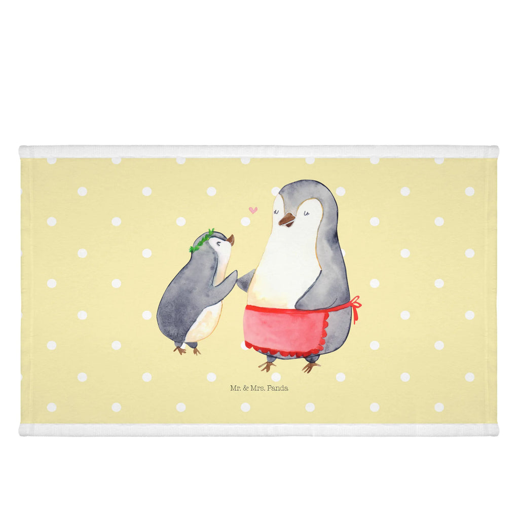 Handtuch Pinguin mit Kind Handtuch, Badehandtuch, Badezimmer, Handtücher, groß, Kinder, Baby, Familie, Vatertag, Muttertag, Bruder, Schwester, Mama, Papa, Oma, Opa, Geschenk, Mami, Mutti, Mutter, Geburststag