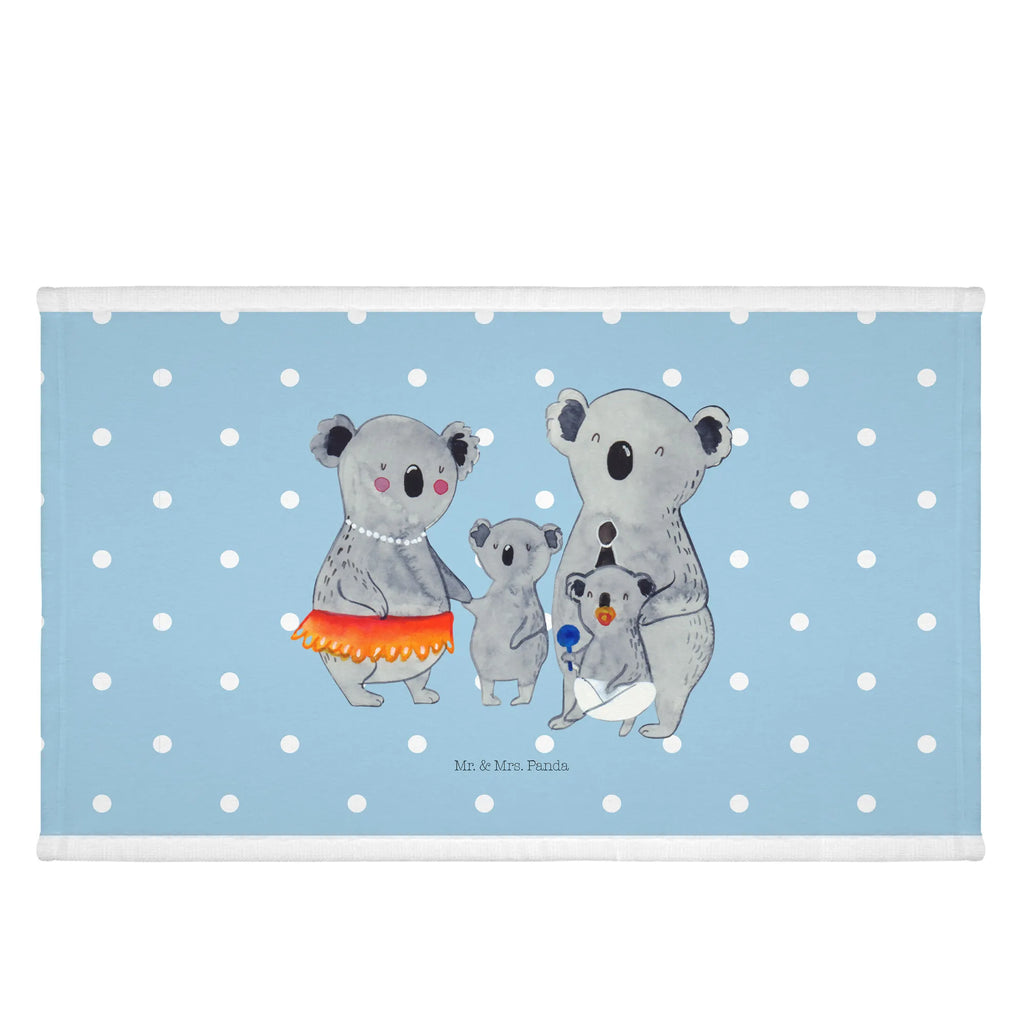 Handtuch Koala Familie Handtuch, Badehandtuch, Badezimmer, Handtücher, groß, Kinder, Baby, Familie, Vatertag, Muttertag, Bruder, Schwester, Mama, Papa, Oma, Opa, Koala, Koalas, Family, Geschwister, Familienleben