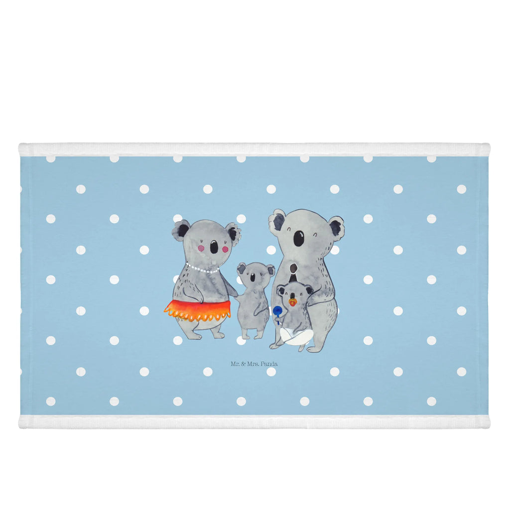 Handtuch Koala Familie Handtuch, Badehandtuch, Badezimmer, Handtücher, groß, Kinder, Baby, Familie, Vatertag, Muttertag, Bruder, Schwester, Mama, Papa, Oma, Opa, Koala, Koalas, Family, Geschwister, Familienleben