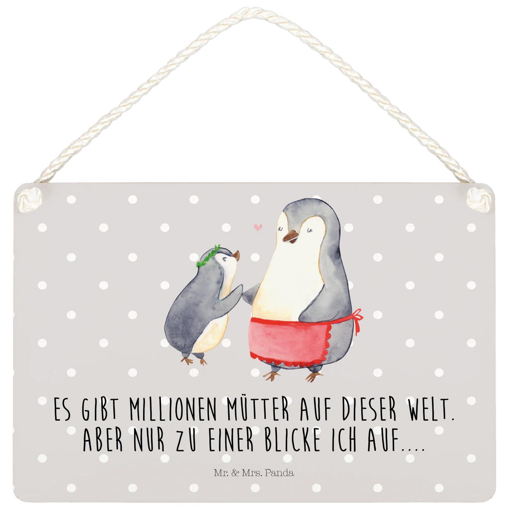 Deko Schild Pinguin mit Kind Dekoschild, Deko Schild, Schild, Tür Schild, Türschild, Holzschild, Wandschild, Wanddeko, Familie, Vatertag, Muttertag, Bruder, Schwester, Mama, Papa, Oma, Opa, Geschenk, Mami, Mutti, Mutter, Geburststag