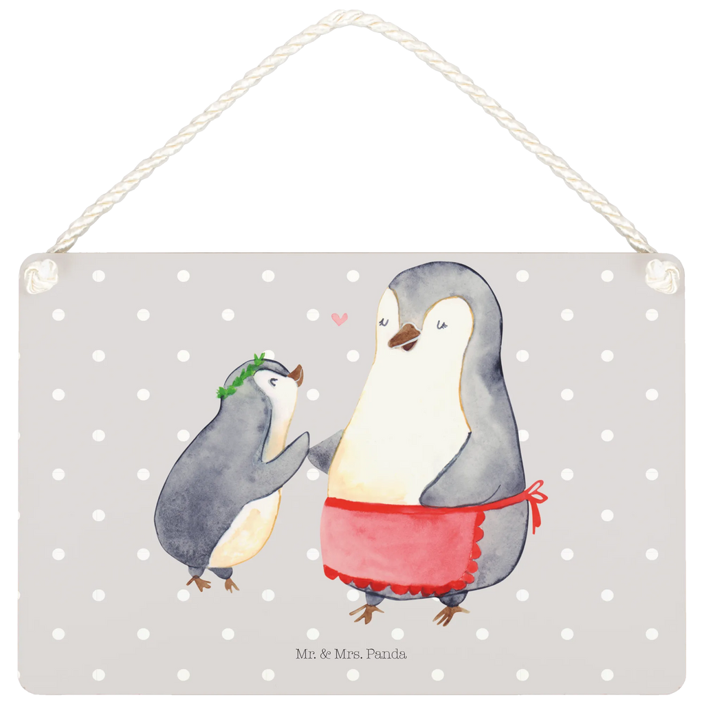 Deko Schild Pinguin mit Kind Dekoschild, Deko Schild, Schild, Tür Schild, Türschild, Holzschild, Wandschild, Wanddeko, Familie, Vatertag, Muttertag, Bruder, Schwester, Mama, Papa, Oma, Opa, Geschenk, Mami, Mutti, Mutter, Geburststag