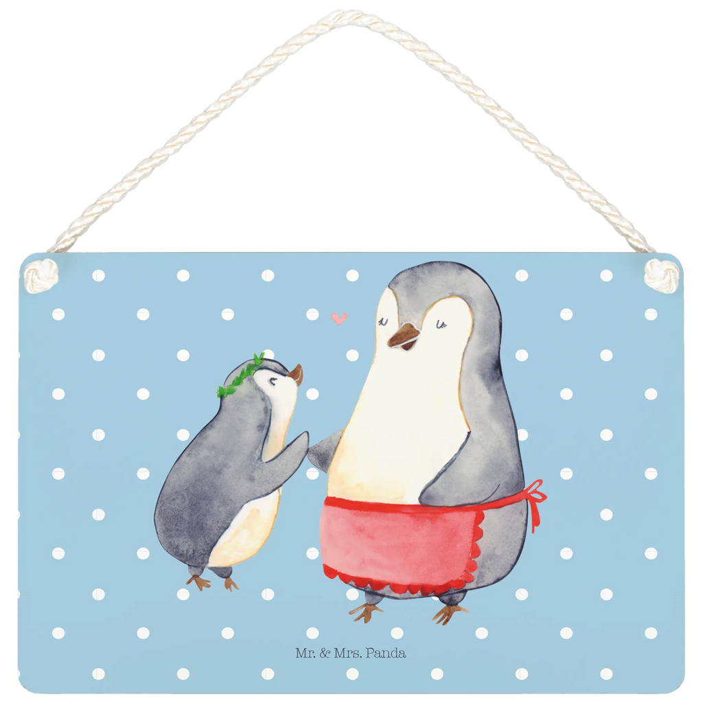 Deko Schild Pinguin mit Kind Dekoschild, Deko Schild, Schild, Tür Schild, Türschild, Holzschild, Wandschild, Wanddeko, Familie, Vatertag, Muttertag, Bruder, Schwester, Mama, Papa, Oma, Opa, Geschenk, Mami, Mutti, Mutter, Geburststag