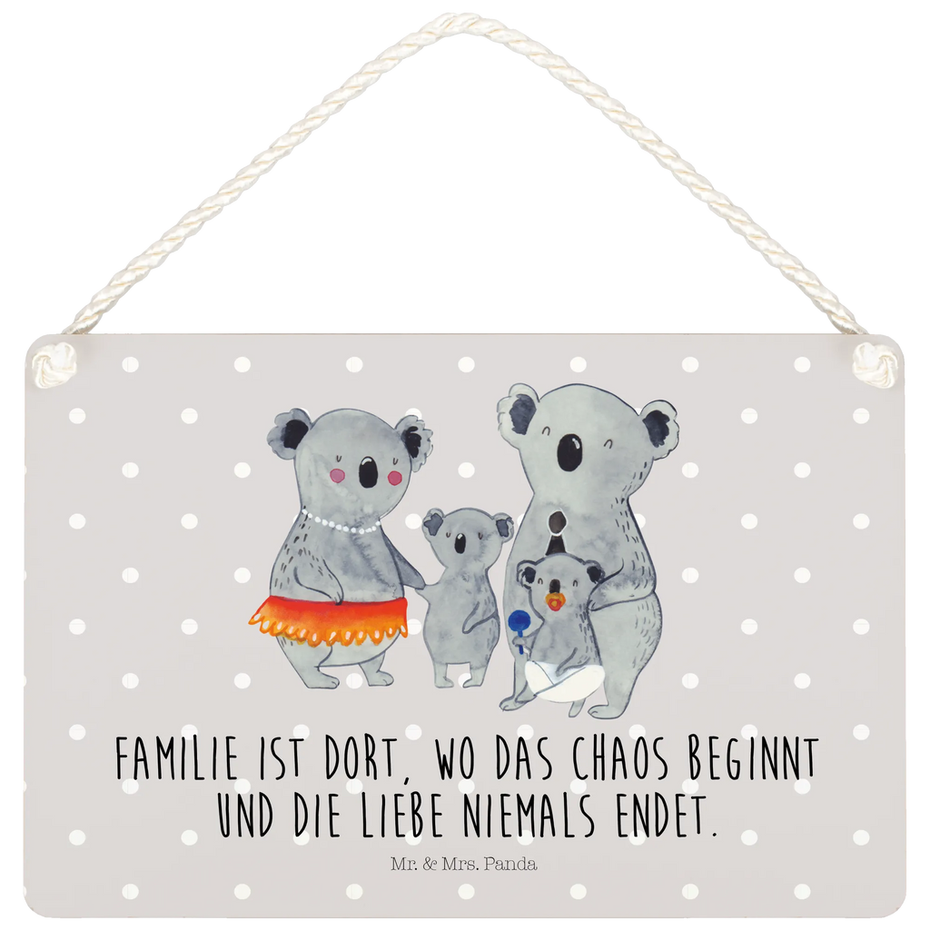 Deko Schild Koala Familie Dekoschild, Deko Schild, Schild, Tür Schild, Türschild, Holzschild, Wandschild, Wanddeko, Familie, Vatertag, Muttertag, Bruder, Schwester, Mama, Papa, Oma, Opa, Koala, Koalas, Family, Kinder, Geschwister, Familienleben