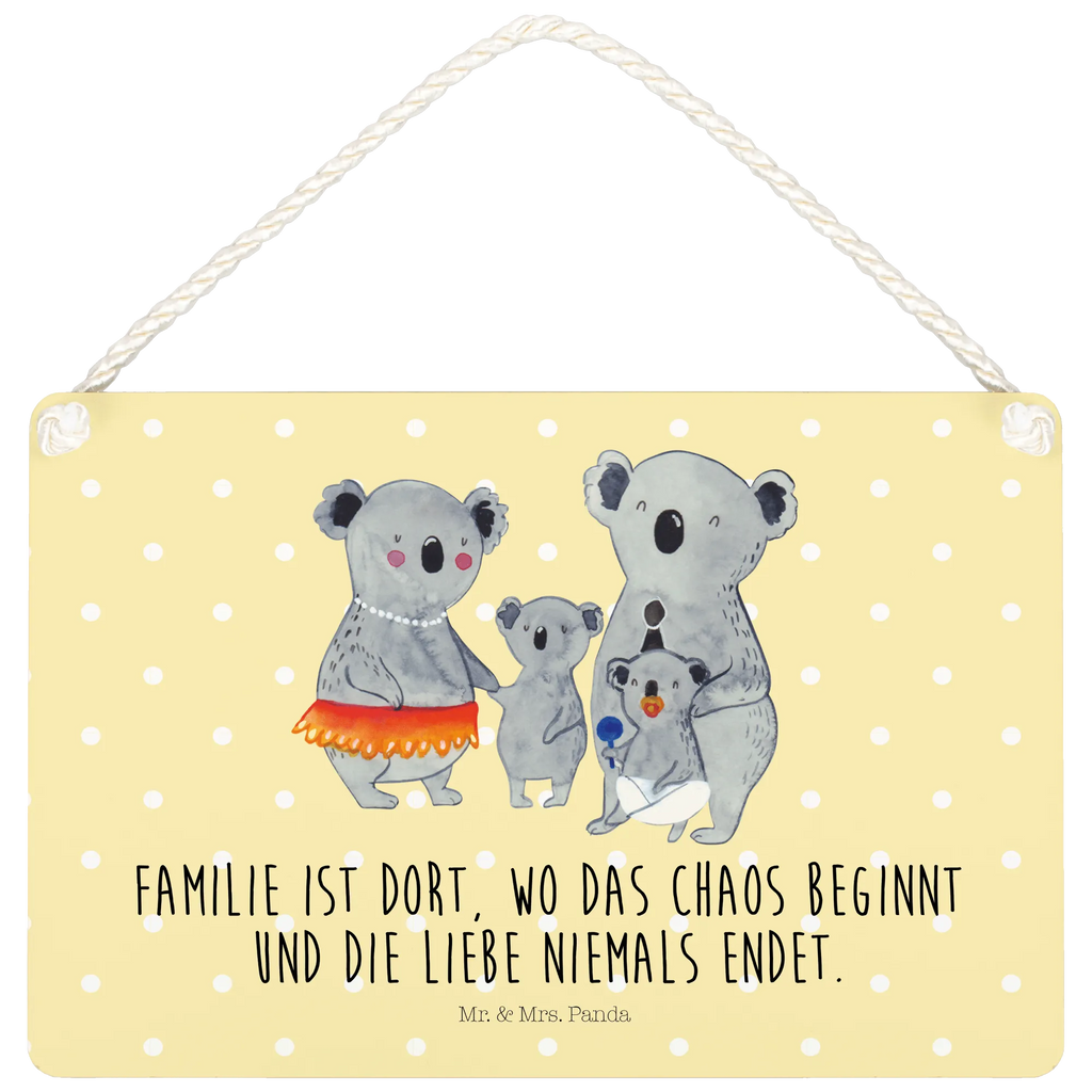 Deko Schild Koala Familie Dekoschild, Deko Schild, Schild, Tür Schild, Türschild, Holzschild, Wandschild, Wanddeko, Familie, Vatertag, Muttertag, Bruder, Schwester, Mama, Papa, Oma, Opa, Koala, Koalas, Family, Kinder, Geschwister, Familienleben