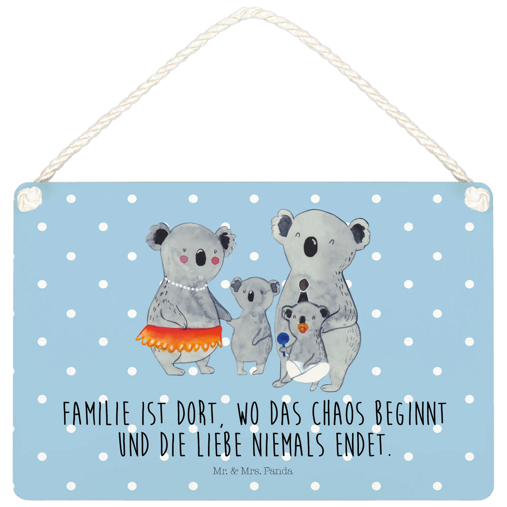 Deko Schild Koala Familie Dekoschild, Deko Schild, Schild, Tür Schild, Türschild, Holzschild, Wandschild, Wanddeko, Familie, Vatertag, Muttertag, Bruder, Schwester, Mama, Papa, Oma, Opa, Koala, Koalas, Family, Kinder, Geschwister, Familienleben