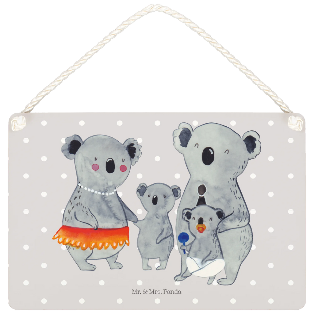 Deko Schild Koala Familie Dekoschild, Deko Schild, Schild, Tür Schild, Türschild, Holzschild, Wandschild, Wanddeko, Familie, Vatertag, Muttertag, Bruder, Schwester, Mama, Papa, Oma, Opa, Koala, Koalas, Family, Kinder, Geschwister, Familienleben