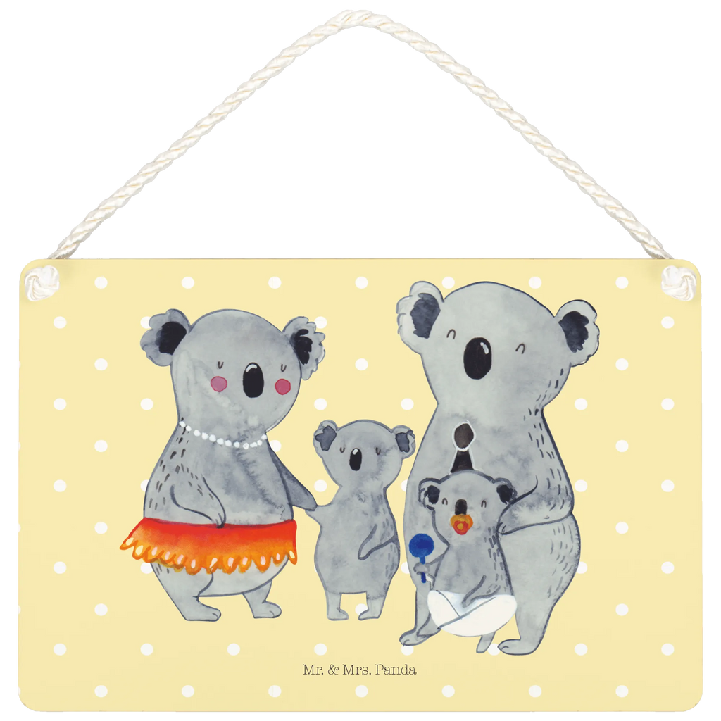 Deko Schild Koala Familie Dekoschild, Deko Schild, Schild, Tür Schild, Türschild, Holzschild, Wandschild, Wanddeko, Familie, Vatertag, Muttertag, Bruder, Schwester, Mama, Papa, Oma, Opa, Koala, Koalas, Family, Kinder, Geschwister, Familienleben