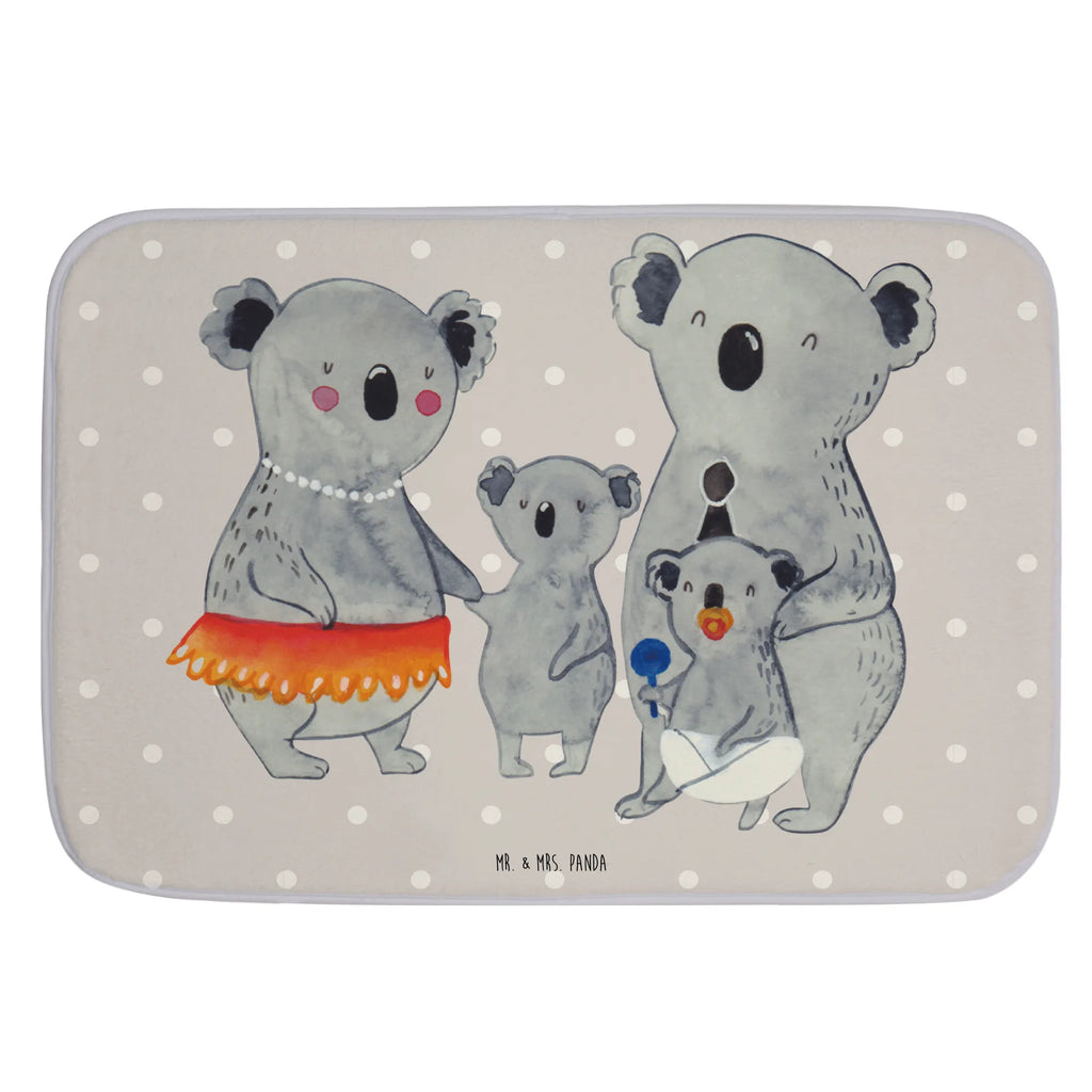 Badvorleger Koala Familie Badematte, Badteppich, Duschvorleger, Badezimmerteppich, Badezimmermatte, Badvorleger, Duschmatte, Duschteppich, Badteppiche, Badgarnitur, Badematten, Teppich Badezimmer, Badezimmermatten, Familie, Vatertag, Muttertag, Bruder, Schwester, Mama, Papa, Oma, Opa, Koala, Koalas, Family, Kinder, Geschwister, Familienleben