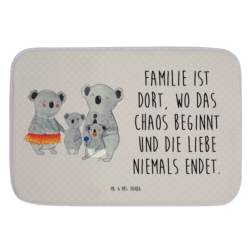 Badvorleger Koala Familie Badematte, Badteppich, Duschvorleger, Badezimmerteppich, Badezimmermatte, Badvorleger, Duschmatte, Duschteppich, Badteppiche, Badgarnitur, Badematten, Teppich Badezimmer, Badezimmermatten, Familie, Vatertag, Muttertag, Bruder, Schwester, Mama, Papa, Oma, Opa, Koala, Koalas, Family, Kinder, Geschwister, Familienleben