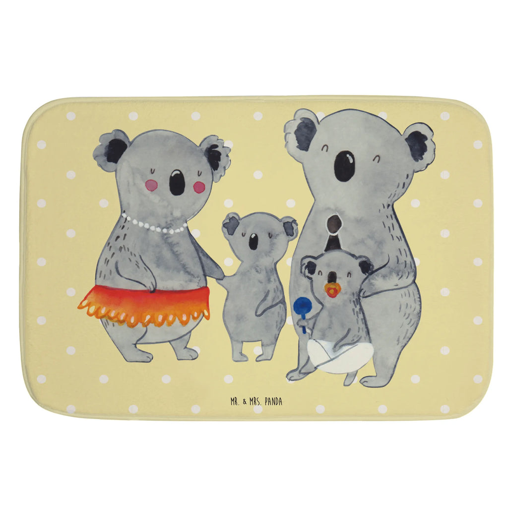 Badvorleger Koala Familie Badematte, Badteppich, Duschvorleger, Badezimmerteppich, Badezimmermatte, Badvorleger, Duschmatte, Duschteppich, Badteppiche, Badgarnitur, Badematten, Teppich Badezimmer, Badezimmermatten, Familie, Vatertag, Muttertag, Bruder, Schwester, Mama, Papa, Oma, Opa, Koala, Koalas, Family, Kinder, Geschwister, Familienleben