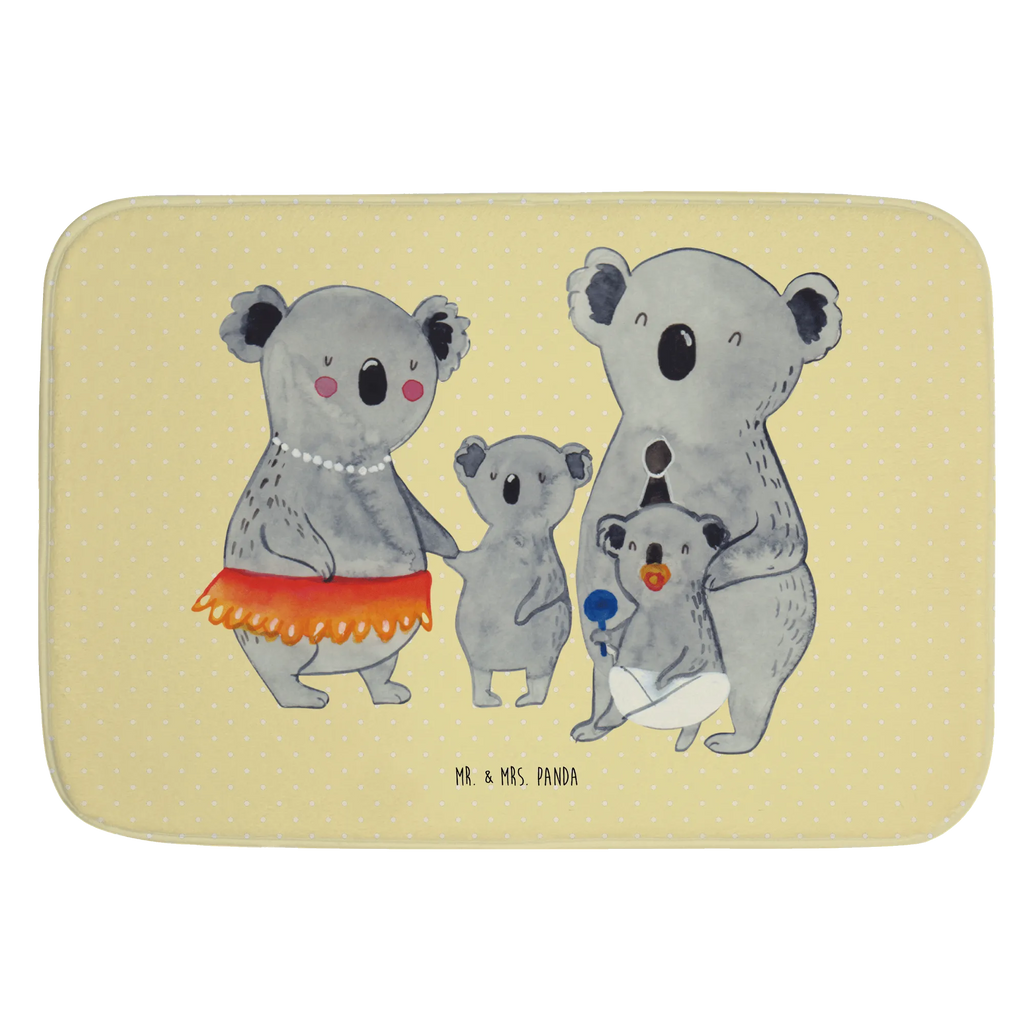 Badvorleger Koala Familie Badematte, Badteppich, Duschvorleger, Badezimmerteppich, Badezimmermatte, Badvorleger, Duschmatte, Duschteppich, Badteppiche, Badgarnitur, Badematten, Teppich Badezimmer, Badezimmermatten, Familie, Vatertag, Muttertag, Bruder, Schwester, Mama, Papa, Oma, Opa, Koala, Koalas, Family, Kinder, Geschwister, Familienleben