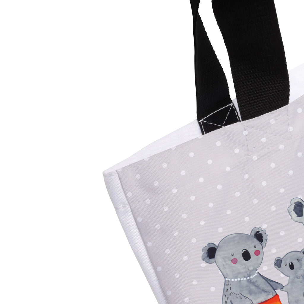 Shopper Koala Familie Beutel, Einkaufstasche, Tasche, Strandtasche, Einkaufsbeutel, Shopper, Schultasche, Freizeittasche, Tragebeutel, Schulbeutel, Alltagstasche, Familie, Vatertag, Muttertag, Bruder, Schwester, Mama, Papa, Oma, Opa, Koala, Koalas, Family, Kinder, Geschwister, Familienleben